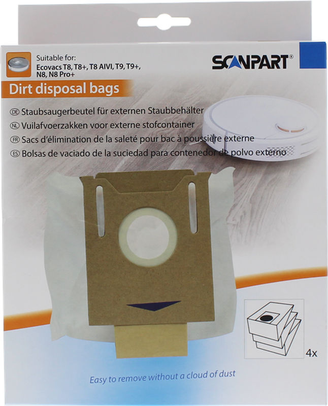 Ecovacs Deebot Staubbeutel in Weiß für Staubsauger - Bild 2