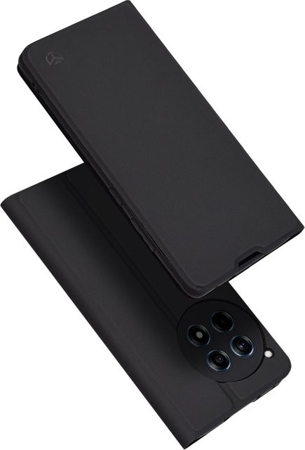 Techsuit Magskin Book Schutzhülle für OnePlus 12R in Schwarz - Bild 1