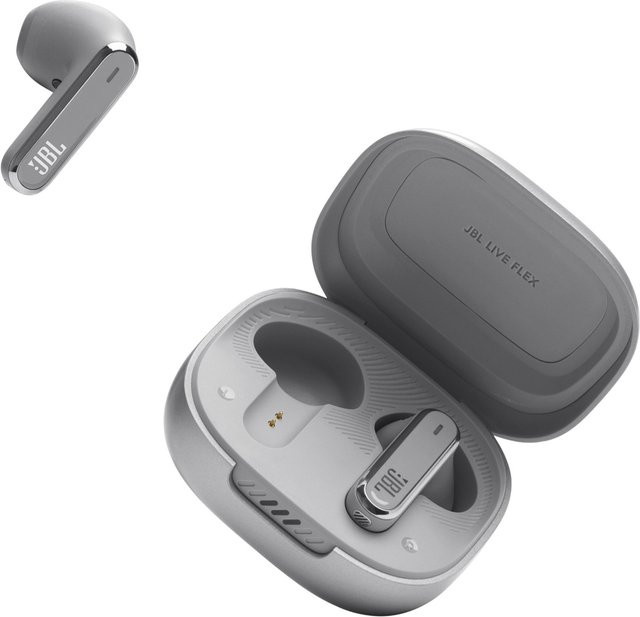 JBL Live Flex True Wireless Kopfhörer in Silber mit Bluetooth - Bild 1