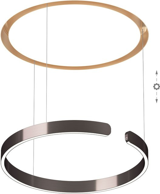Occhio Mito Cosmo 60 LED-Pendelleuchte in Gold/Messing mit Tunable White (2700K - 4000K) und dimmbarer Lichtsteuerung - Bild 1