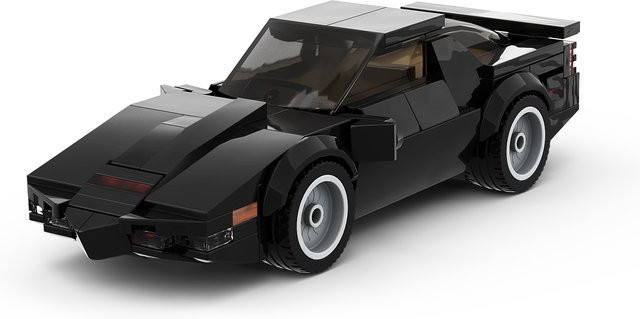 MOCBUILDING Schwarzes Supersportwagen-Modell, Bausteine - Bild 1