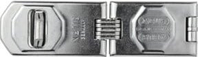 ABUS Gelenk-Überfalle mit Ösenplatte 110/155 aus Stahl in Silber - Bild 1