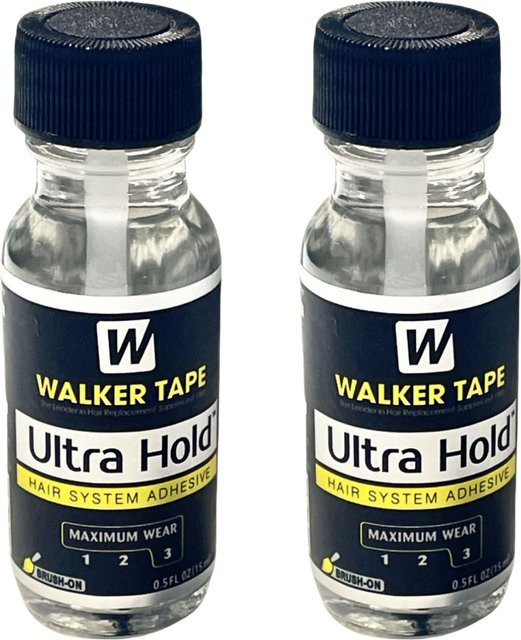 Walker's Ultra Hold Haarkleber Paste, 0,5 Unzen, mit Applikatorbürste - Bild 1