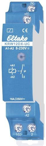 Eltako KRW12DX-UC Kipprelais 230 V 16 A 1 Schließer in Blau - Bild 1
