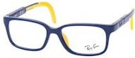 Ray-Ban RYA 1980 Brille, Vollrand, quadratisch, Kunststoff, blue, Unisex - Bild 1