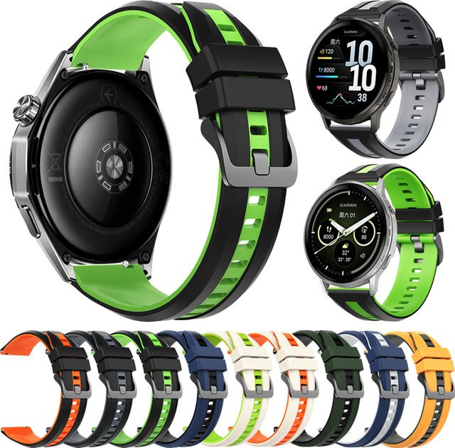 Silikonarmband 22 mm, Unisex - Bild 1