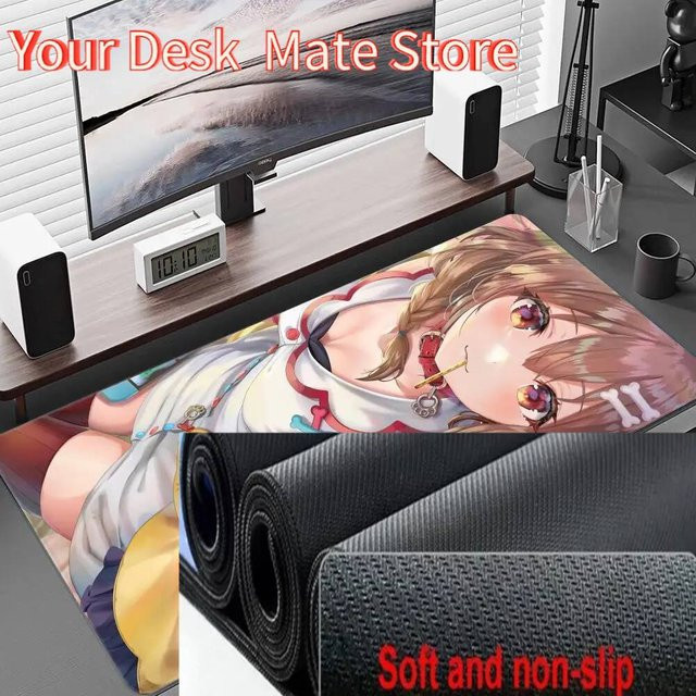 Potdemiel Inugami Korone Mauspad Hololive Anime Design, Multicolor, rutschfest - Bild 1