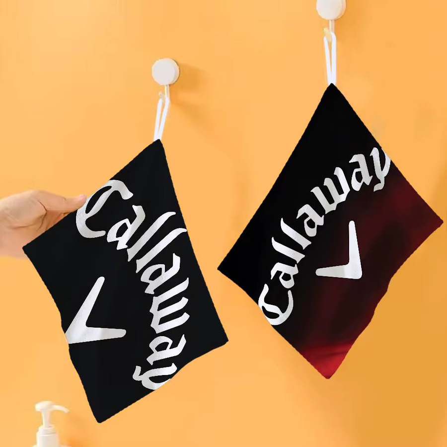 Callaway Hängendes Küchentuch aus Polyester-Baumwolle in Schwarz - Bild 4