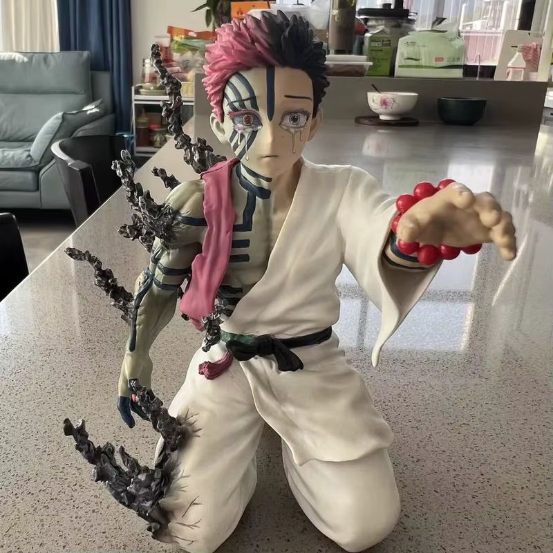 Bandai Dämon Slayer Anime Figur Akaza Hakuji aus PVC, mehrfarbig, Höhe: 13 cm - Bild 3