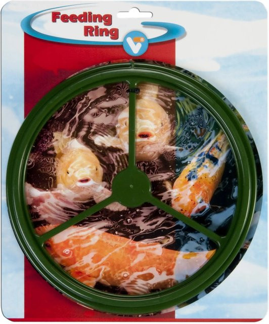 VT Teich Futterring rund für die Fischpflege - Bild 1