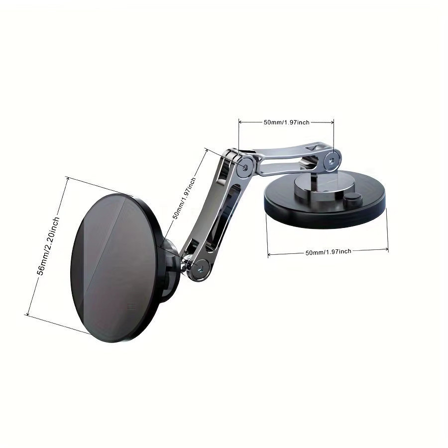 DUTRIEUX Magnetische Autohalterung aus Aluminium, 360 Grad rotierend und wasserdicht mit Multi-Winkel-Einstellung - Bild 2