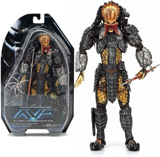 Yiran toy 1 Alien Wars Predator Avp Katzenkopf Narbenmodell 7-Zoll-Figur - Bild 1