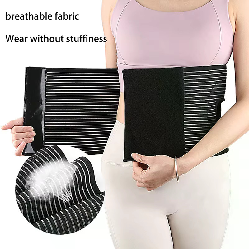 KuZHEN Stoma Hernie Gürtel, Unisex, Schwarz - Bild 3
