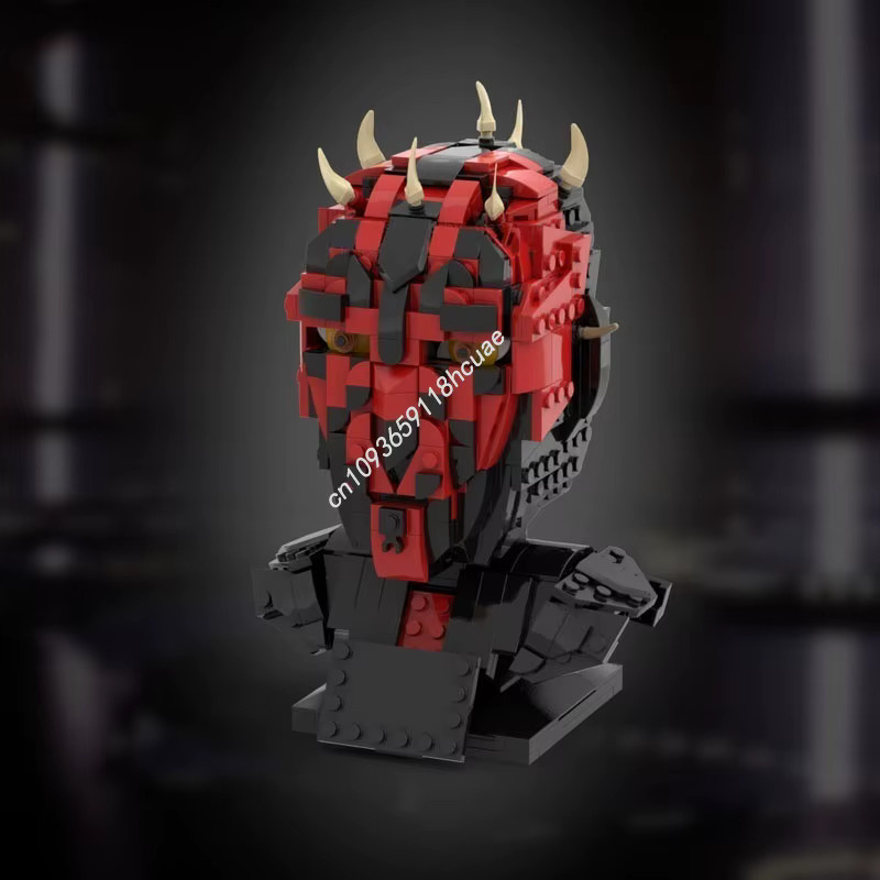 MOC Maul Helm Stern Schlacht, Bausteine, 592 Teile - Bild 3