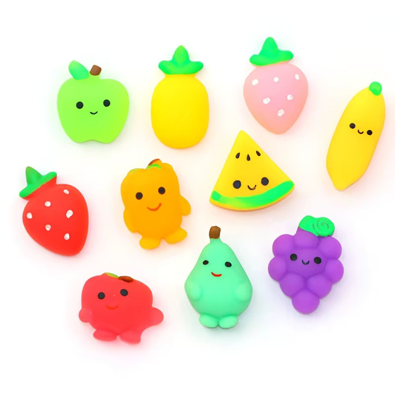 SONGYI Mochi Squishy Spielzeug Set, Mini Squishies Obst, 1-24 stücke - Bild 2