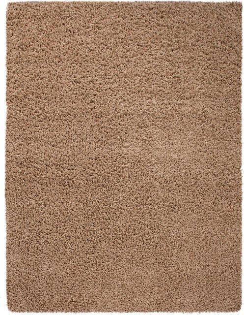 Shaggy-Teppich Skyline beige modern hand-tufted B/T: 140 x 200 cm - Bild 1