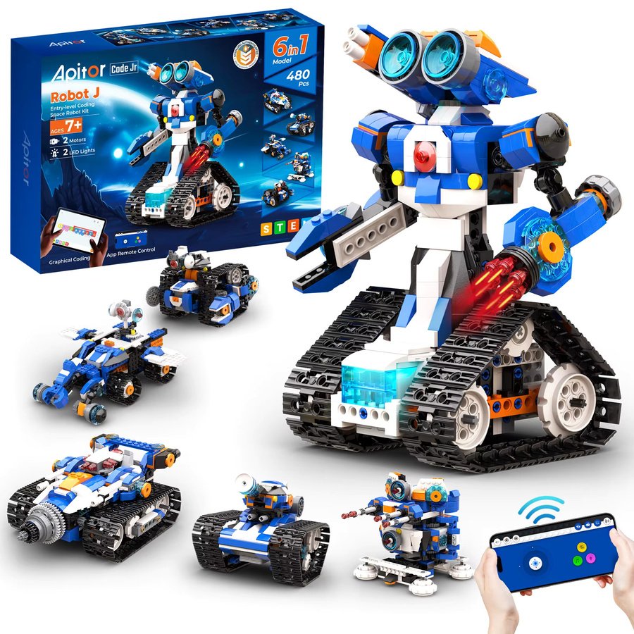 Apitor Roboter-Bausatz, 600 Teile, ab 12 Jahren - Bild 6