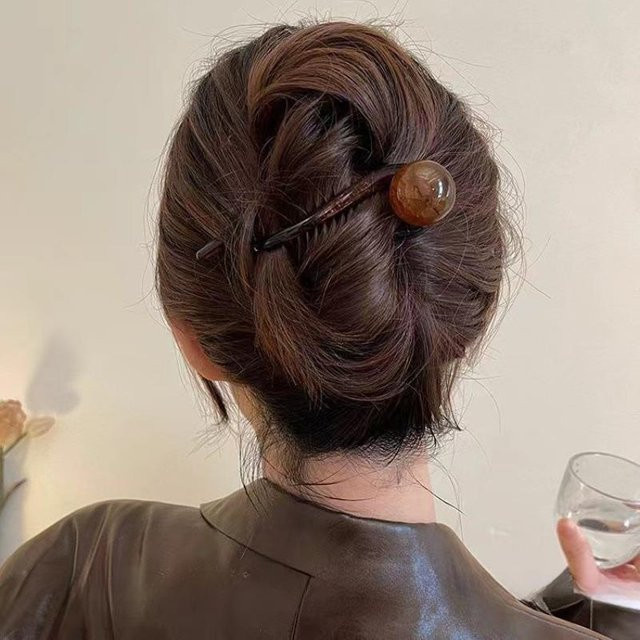 Shan Qiao Haarspangen, S-Form, Mehrfarbig, Unisex - Bild 1