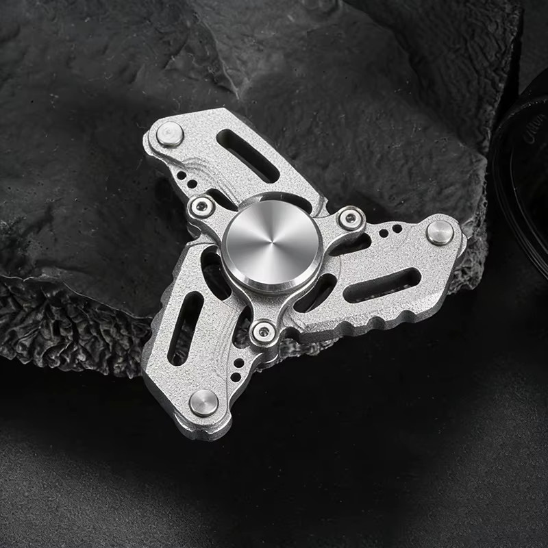 Mine Diary EDC Fidget Spinner aus Metall, 3 Flügel, Handspinner - Bild 2