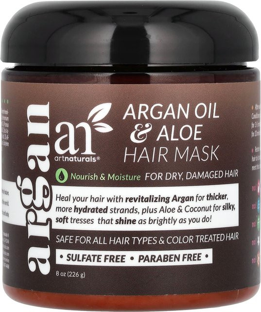 artnaturals Haarmaske mit Arganöl und Aloe, 226 gr, Unisex - Bild 1