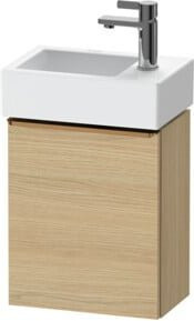 Duravit Waschtischunterschrank D-Neo in Beige mit 1 Tür, Wandmontage, B/T/H: 36,4 x 22,2 x 44 cm - Bild 1