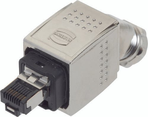 HARTING Steckverbinder-Set 09352260402 in Silber mit 4 Polen - Bild 1