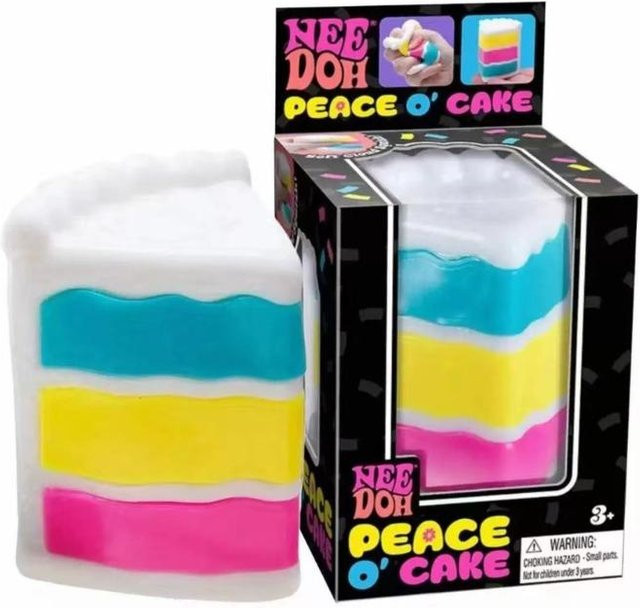 BC Pet Supplies Kuchenförmiges sensorisches Squishy Quetschspielzeug - Bild 1