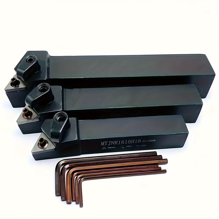 SYS Externe Drehen Werkzeug Halter für Hartmetall Einsätze TNMG160404 MTJNR1616H16 MTJNR2020K16 MTJNR2525M16 - Bild 4