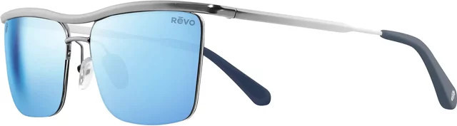Revo Start Me Up Sonnenbrille, randlos, square, Metall, blue, Unisex - Bild 1