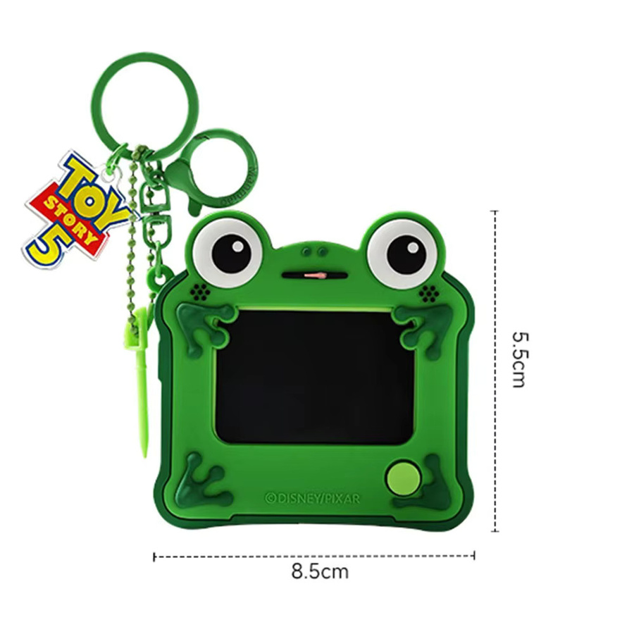 Disney Toy Story 5 Frosch-Lilypad LCD Mini-Zeichenbrett Schlüsselanhänger, löschbares Zeichenspielzeug - Bild 3