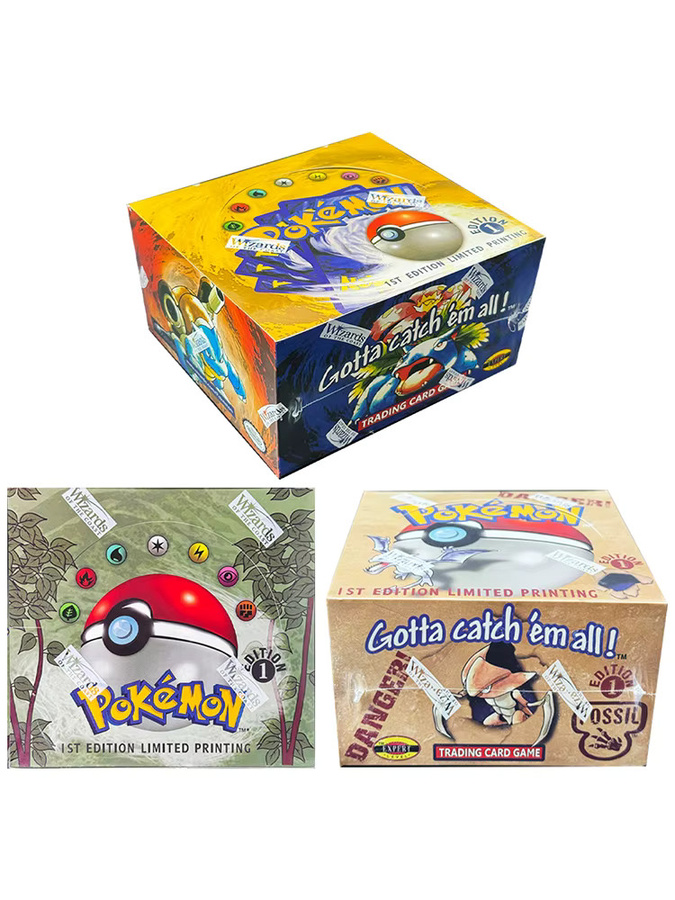 TAKARA TOMY Pokémon Base Set Jungle-Fossil Booster Box TCG, 36 Packungen - Bild 4
