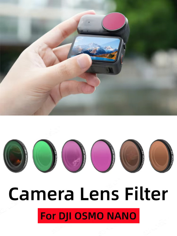 DJI OSMO NANO ND/CPL/MCUV Filter Kit Schwarz für DJI OSMO NANO Zubehör - Bild 4