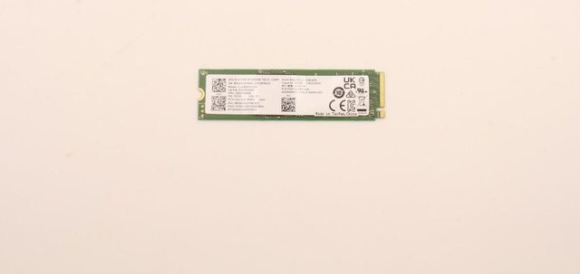Lenovo SSD 512GB M.2 2280 PCIe 4x4 in Grün - Bild 1