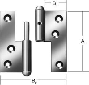VORMANN Aufschraubband Q1, 2-teilig, verzinkter Stahl, Farbe: Silber, Durchmesser: 30 mm - Bild 1