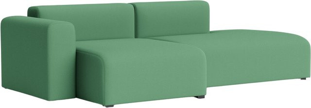 HAY Mags 2,5-Sitzer Sofa Kombination mit Low Armrest und Stoffbezug in Links-Ausführung - Bild 1