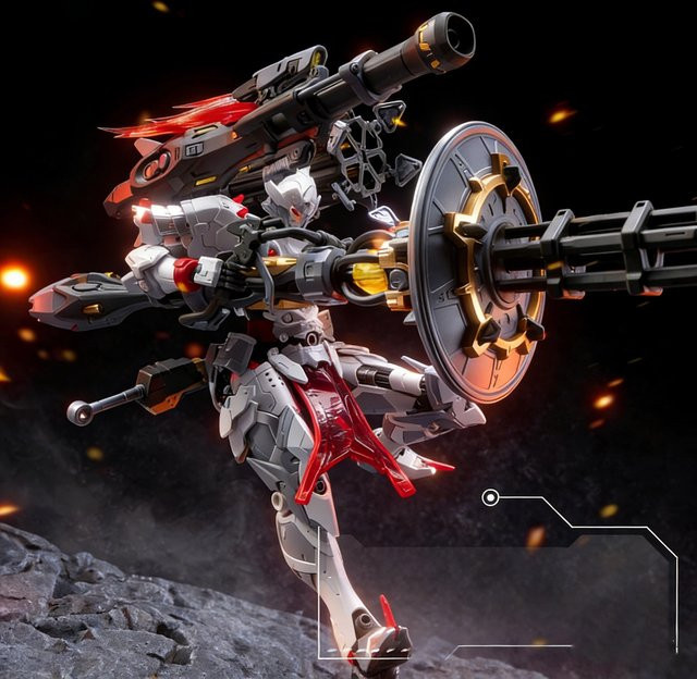 Fondjoy Motor Nuclear Weiyuanshi Heavy Weaponry Edition, Montage Mecha Modellbausatz, Actionfigur, Kunststoff - Bild 1