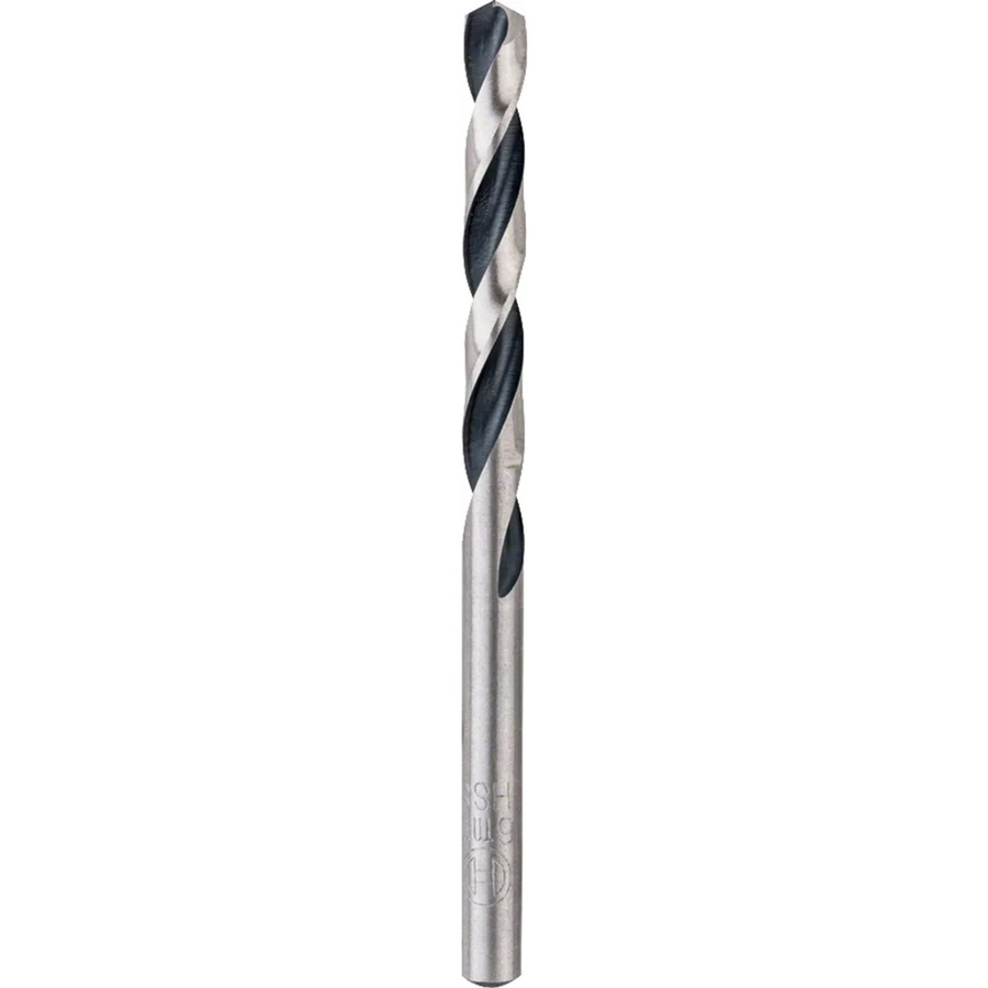 Bosch HSS-Spiralbohrer PointTeQ aus Edelstahl in Schwarz-Silber mit 6 mm Durchmesser - Bild 2