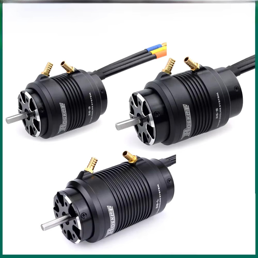 ROCKET RC Bürstenloser Motor für RC Boot, Metall, Schwarz - Bild 3