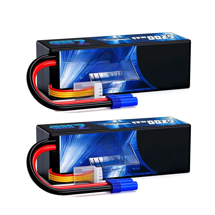 Zeee Lipo Batterie für RC Auto 14,8 V 6200mAh mit EC5 Stecker - Bild 7