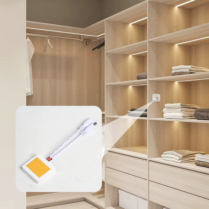 GEDLUZI Ultradünner LED-Touchsensor mit stufenloser Dimmfunktion, 12V 5A 60W, berührungsempfindlicher Schalter für Holz, Marmor und Keramik - Bild 2