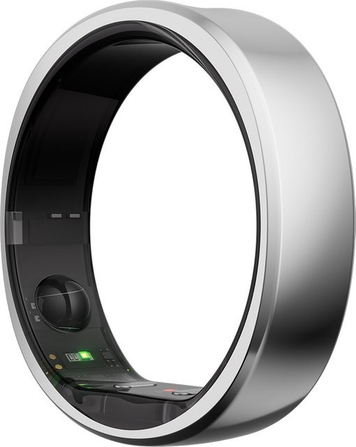 RingConn Smart Ring 2. Gen., Silber, Ringgröße 9, Unisex - Bild 1