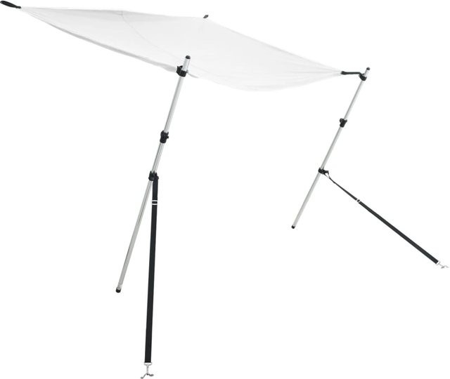 VD Home Furnishing T-Top Sonnenschutz-Erweiterung aus Polyester in Weiß, B/T/H: 170 x 170 x 115-183 cm - Bild 1
