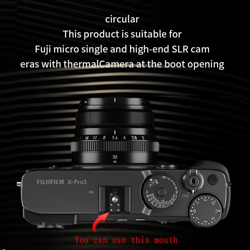 Fujifilm Metall Blitzschuhabdeckung XT10 XT20 XT30 XT2 Micro Single XE4 XE3 Kamera Blitzschuh Schutzhülle - Bild 3
