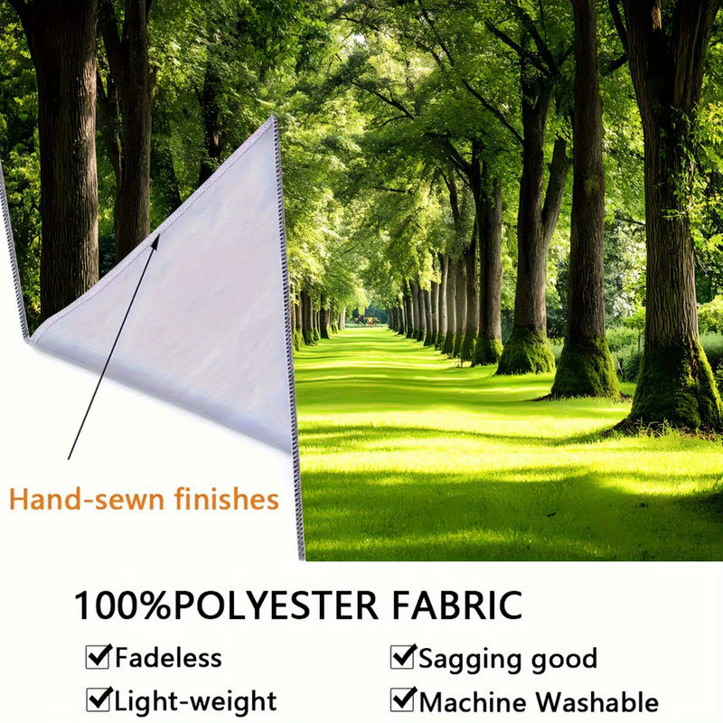 VIKAMA Wandteppich mit natürlicher Landschaft aus Polyester zur Wanddekoration für Schlafzimmer, Wohnzimmer und Büro - Bild 4