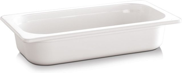 APS GN-Behälter Ecoline GN 1/3, weiß, Volumen: 2 l, B/H/T: 17,5 x 6,5 x 32,5 cm - Bild 1