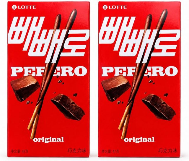 Lotte Pepero Keksstäbchen Schokoladengeschmack 2 x 47 g - Bild 1