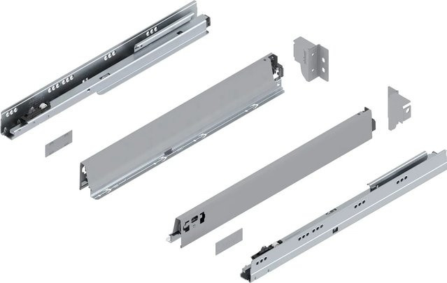Blum Tandembox antaro N Vollauszug Blumotion Grau 550 mm 65 kg - Bild 1