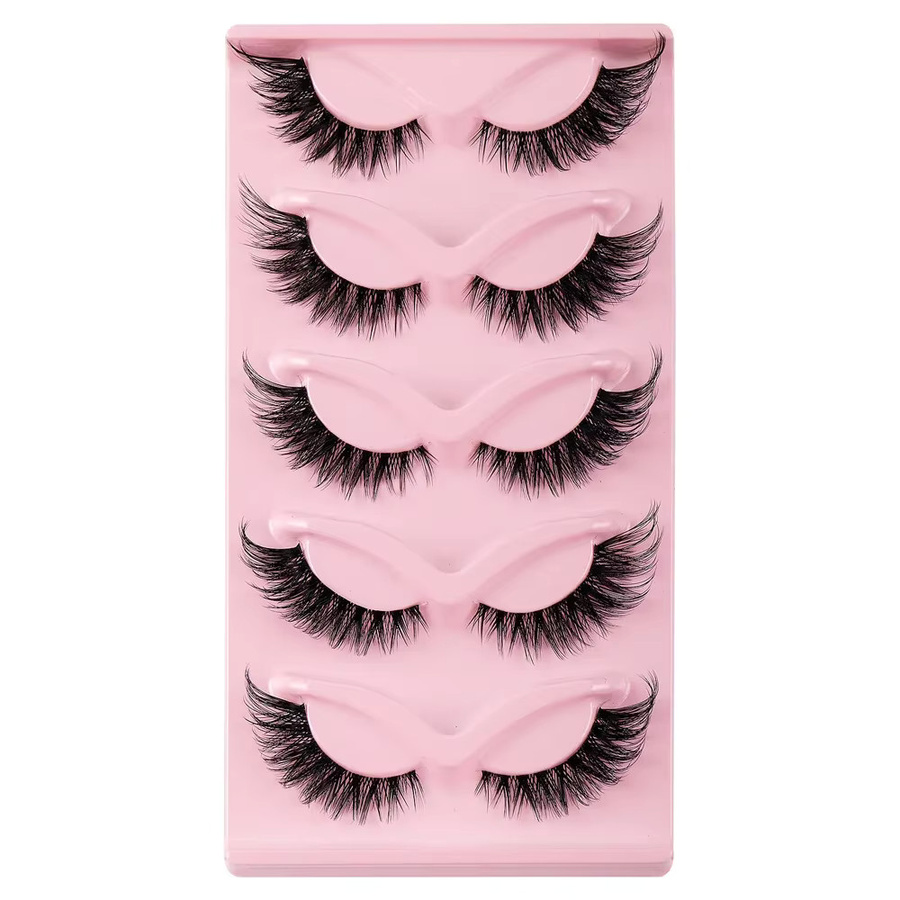 BLL.cf Falsche Wimpern, Black, Natürlich, Unisex - Bild 5