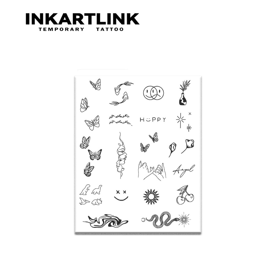 INKARTLINK Temporäres Tattoo, wasserfest, semi-permanent, hält bis 15 Tage - Bild 3