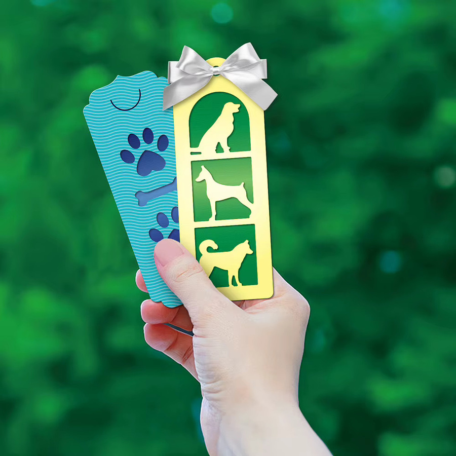 Schneideformen aus Kohlenstoffstahl mit Katzen- und Hundemotiv für DIY-Scrapbooking, Fotoalben und Papierkarten - Bild 3